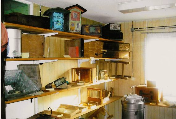 Čebelarska razstava v »lesenem paviljonu«